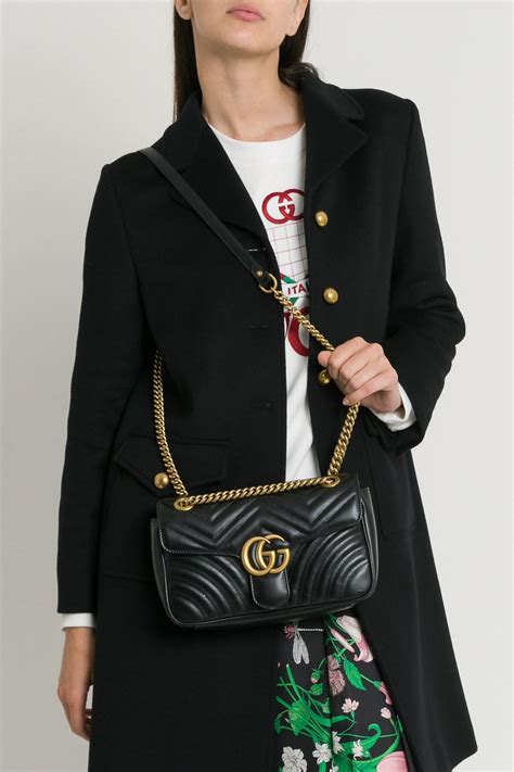 gucci marmont matelasse flap bag review|Gucci gg matelassé small bag.